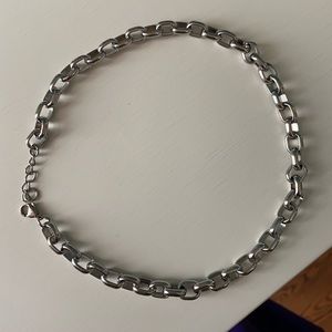 Brandy Melville Thick Silver Chain Choker